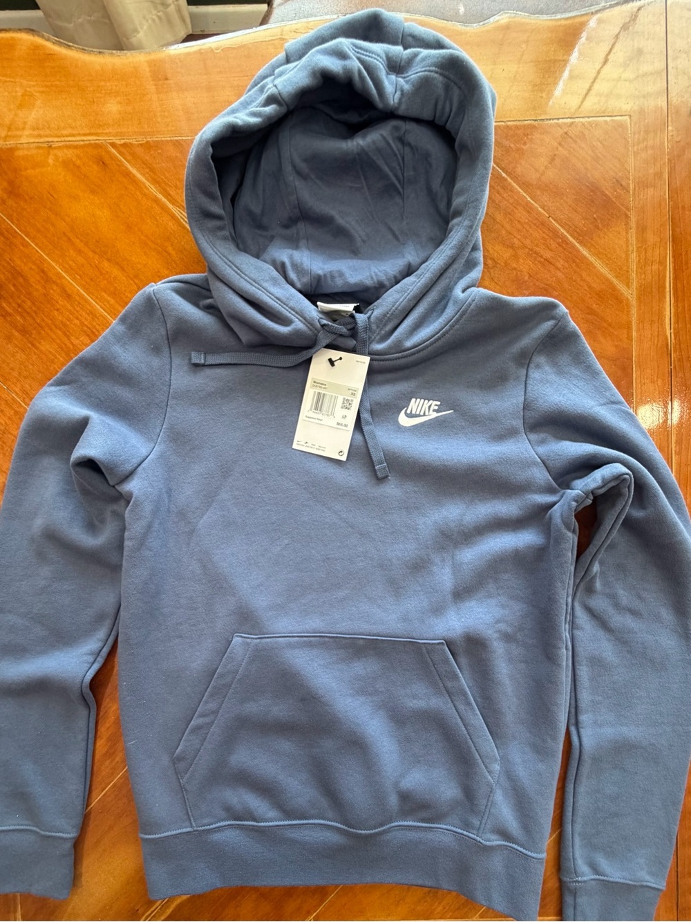 Nike Women's Hoodie in Slate Blue with White Tag